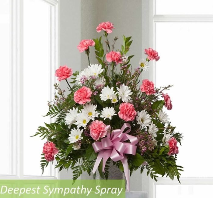 Deepest Sympathy Spray Feminine