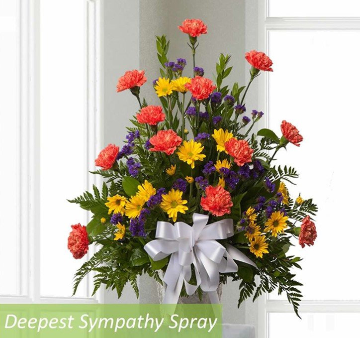 Deepest Sympathy Spray Masculine