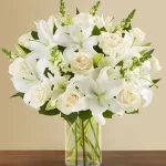 Classic All White Arrangement™ for Sympathy