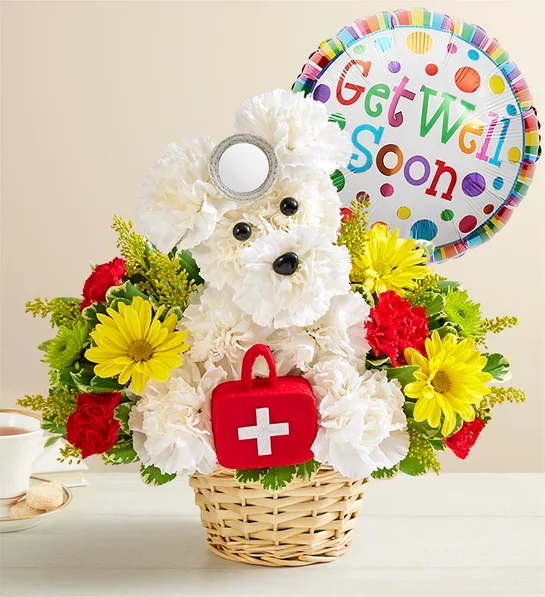 Get Well Flowers For Doggies