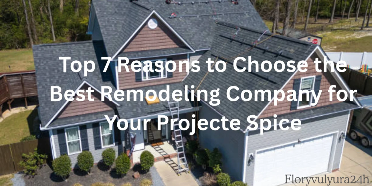Top 7 Reasons to Choose the Best Remodeling Company for Your Project